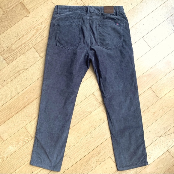 FAHERTY Gray Stretch Organic Cotton Cords- Sz 32- Like New! - Picture 4 of 14